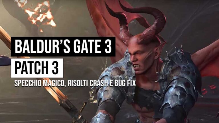 Baldur’s Gate 3 Patch 3 è finalmente disponibile