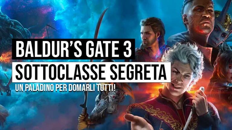 Guida Baldur's Gate 3 sottoclasse segreta
